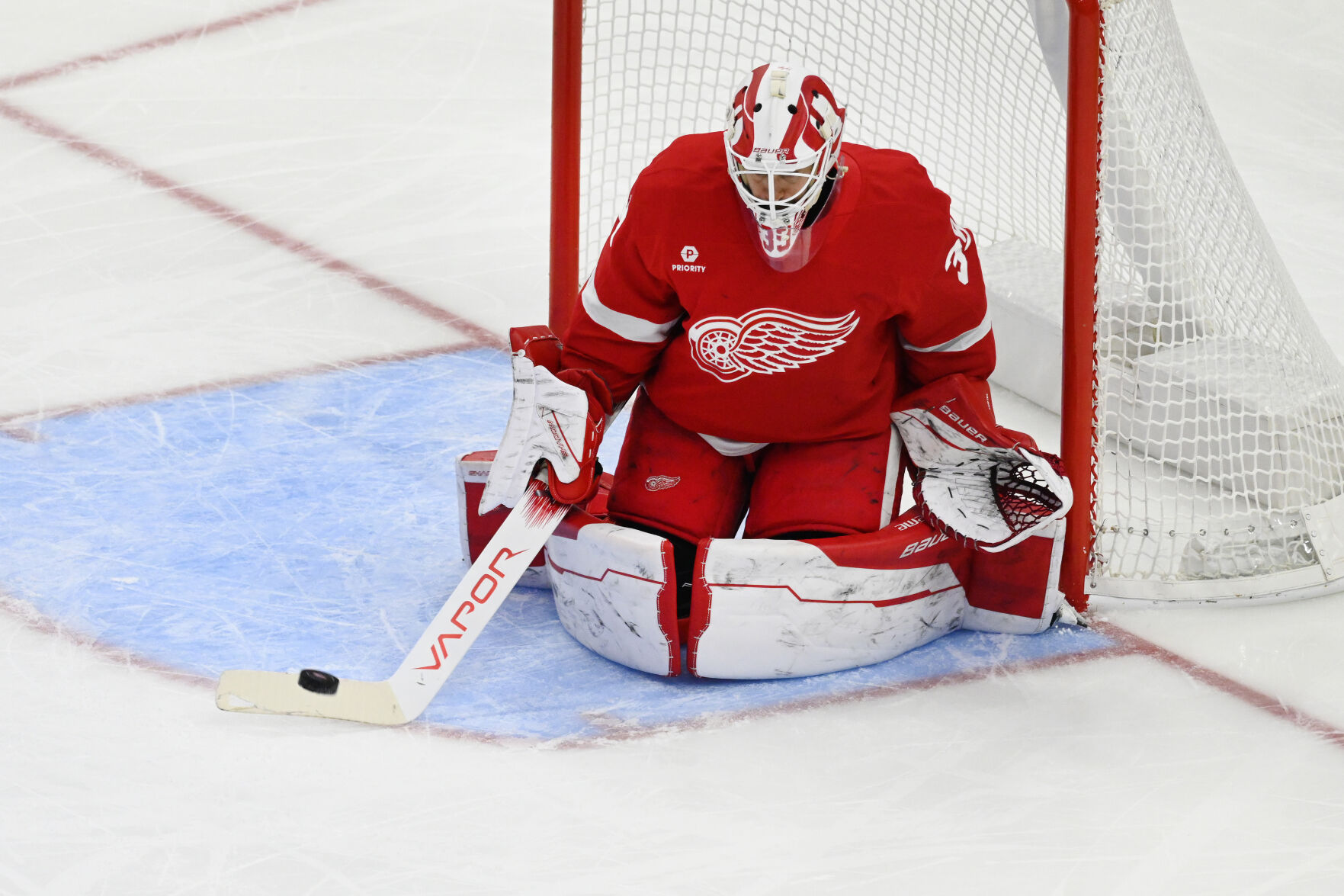 Blues Red Wings Hockey